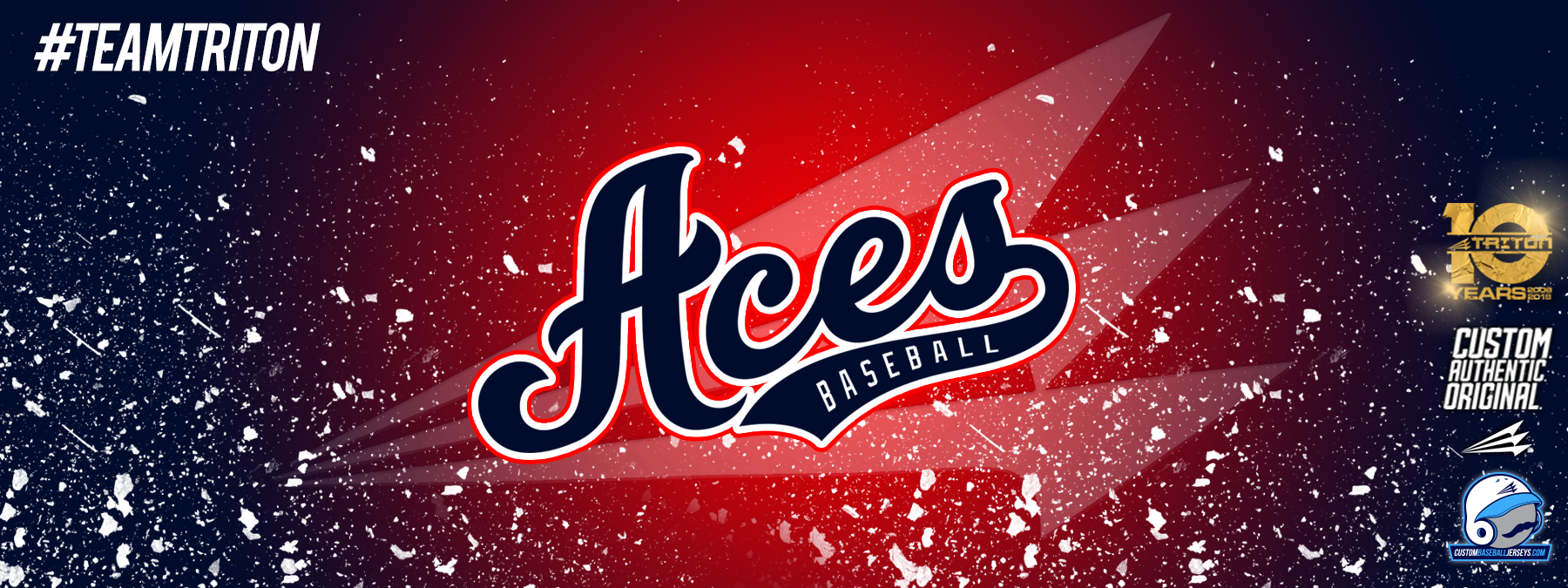 Aces (Tanner) Custom Patriotic Baseball Jerseys - Triton Mockup Portal
