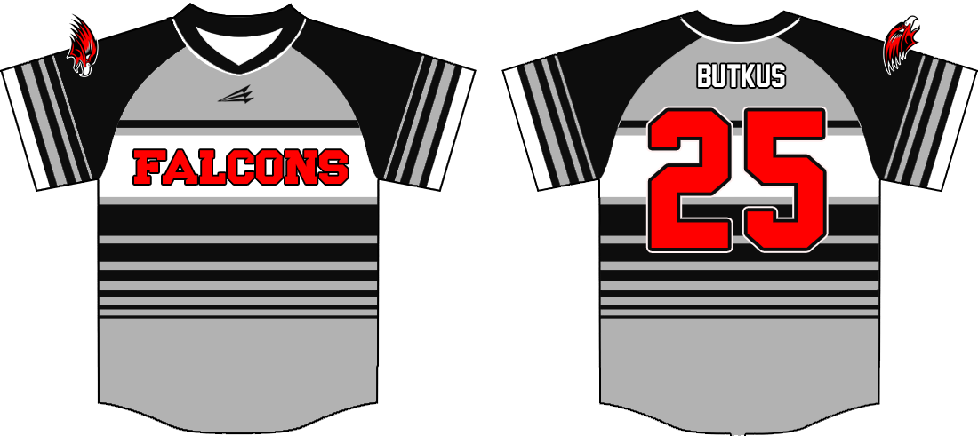 Atlanta Falcons Skull Pattern Custom Name 3D Baseball Jersey Shirt - Bring  Your Ideas, Thoughts And Imaginations Into Reality Today