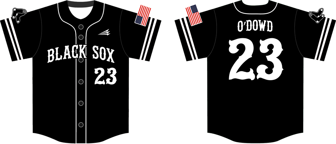 Download Bergen Black Sox Custom Traditional Baseball Jerseys ...