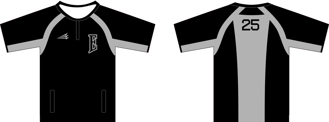 Custom Twill Nike Vapor Dinger Jerseys. Pinstripes with black on black  twill and thread. For the Lakeland High School Dreadnaughts varsity  baseball team., By Imagewear Screen Print & Embroidery
