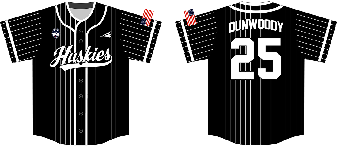 Huskies (Dunwoody) Custom Pinstripe Baseball Jerseys - Triton