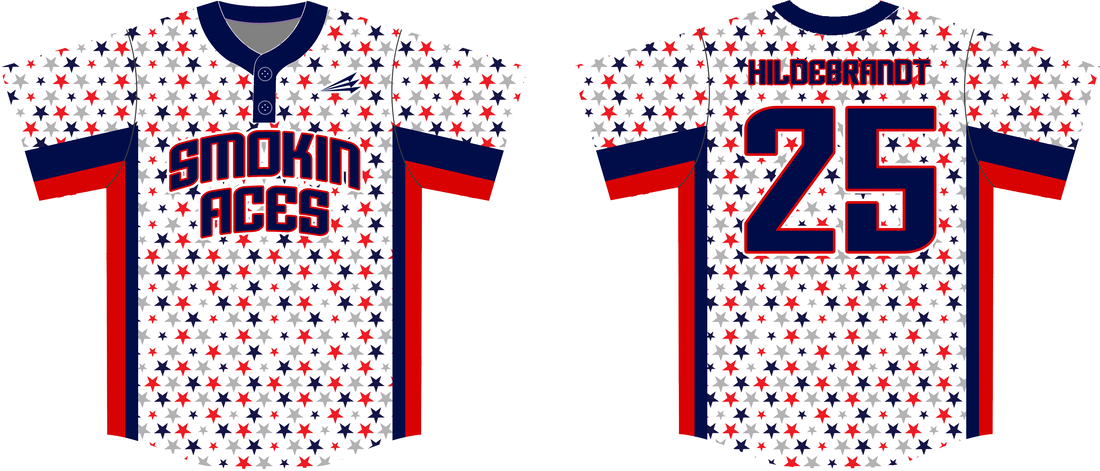 Smokin Aces Custom Patriotic Baseball Jerseys (Hildebrandt) - Triton ...