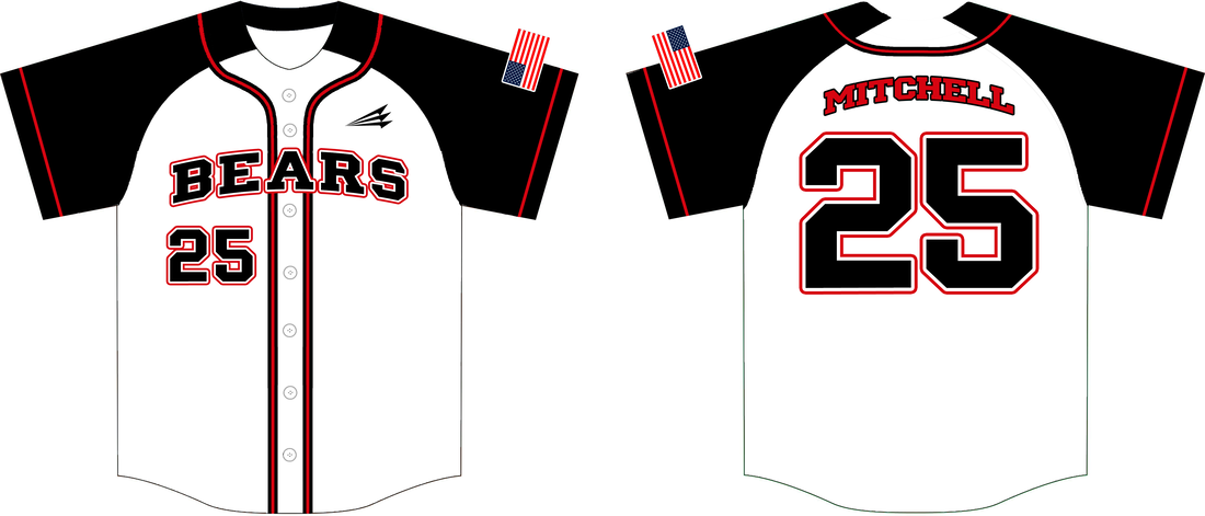 Download Pawnee Black Bears Custom Traditional Baseball Jerseys ...