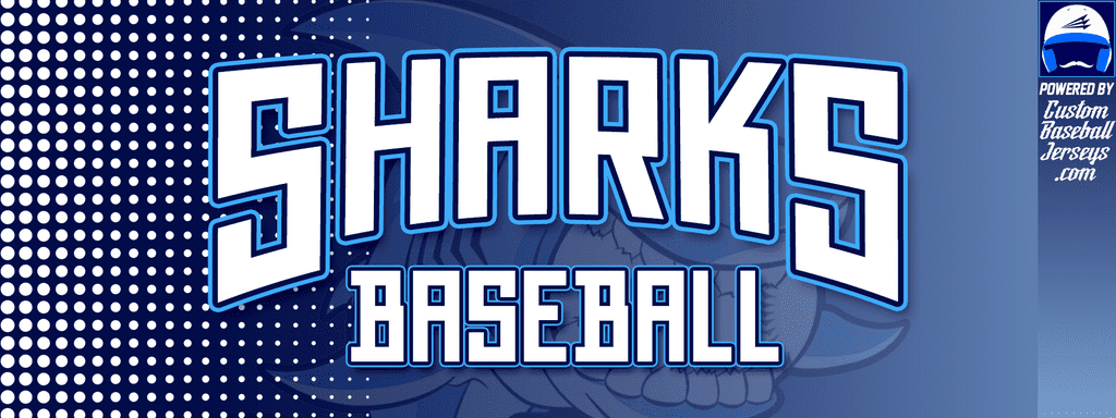 Chesapeake Bull Sharks Custom Modern Baseball Jerseys - Triton Mockup Portal