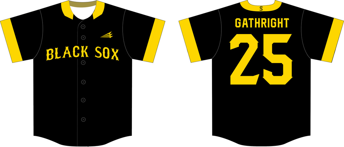 Download Saginaw Black Sox Custom Throwback Baseball Jerseys ...